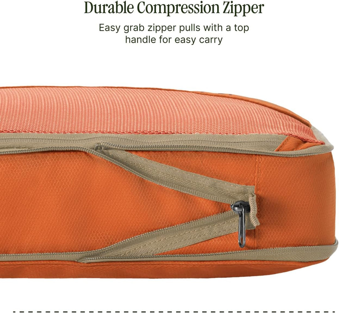 Eagle Creek Pack-It Reveal Kompressionspackwürfel M I Mehr Platz I Orange Orange M, Orange M