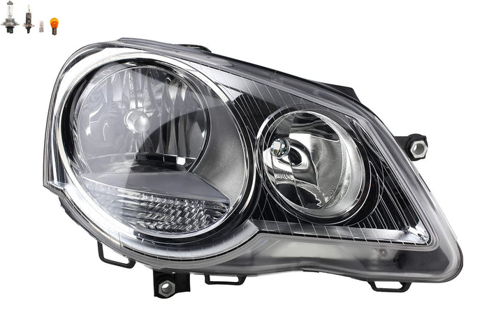 Johns, Scheinwerfer passend für VW Polo 02 9N 04/05-01/12 rechts + Leuchtmittel