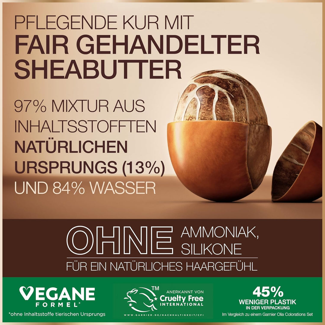 Garnier GOOD Dauerhafte Haarfarbe 4.61 Sonnenaufgangs-Violett – Coloration ohne Ammoniak, bis zu 100