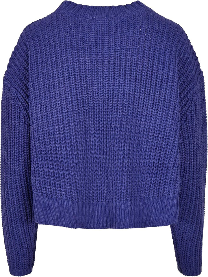 Urban Classics Damen Sweatshirt Ladies Wide Oversize Sweater Pullover für Frauen, in über 10 Farben