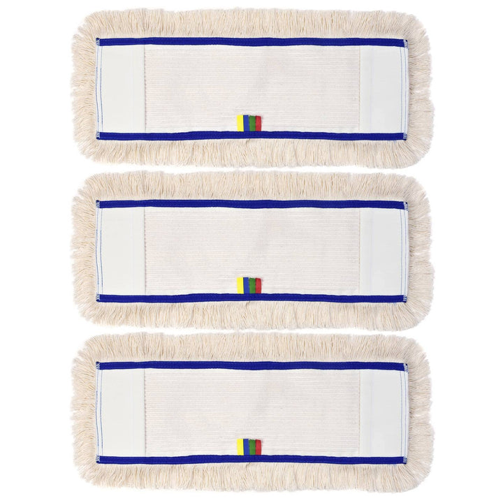 Profi Wischbezug aus Baumwolle | 50cm Breite | 3er-Pack | für alle Bodenarten und Bodenwischer | Ers
