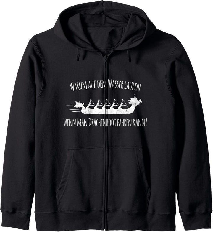 Lustiges Drachenboot Spruch Geschenk für Drachenboot Paddler Kapuzenjacke