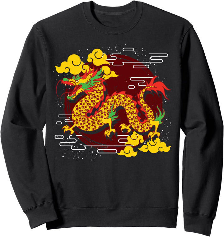 Chinesische Kultur Fantasy Kreatur Tier Chinesischer Drache Sweatshirt