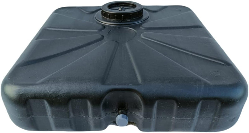 Varile 50L Gartendusche inkl. Duschkopf aus PE, Solardusche