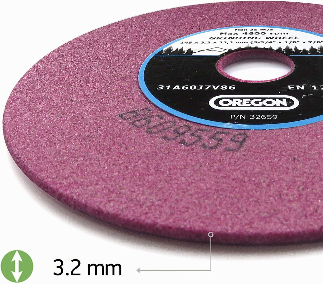 Schleifscheibe Ø 145 mm für Oregon 3/8" Low - 325 "Pro - 3.2 mm (5-pack), 3.2 mm (5-pack)