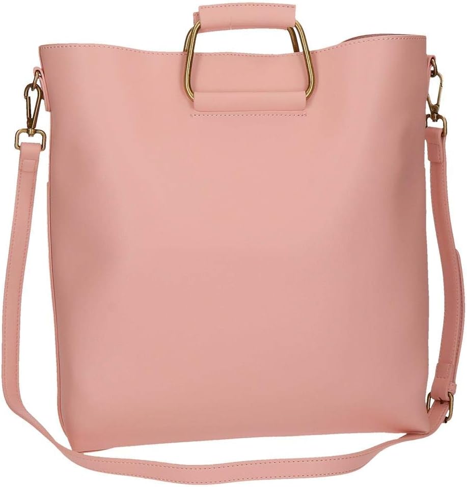 Pepe Jeans Umhängetasche Bag Shopper Griff Rosa, Bag Shopper Griff Rosa