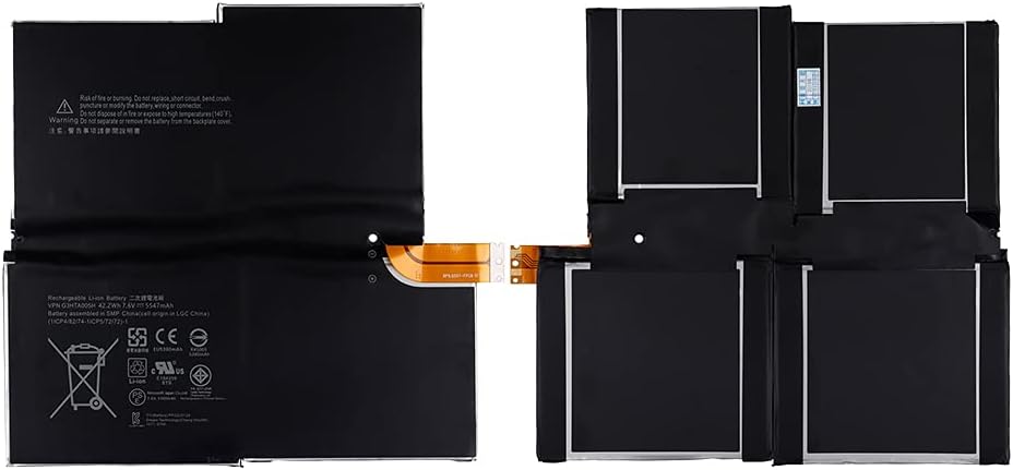 SwarKing Ersatz Akku Kompatibel mit Microsoft Surface Pro 3 1631 1577-9700 Tablet, G3HTA005H G3HTA00