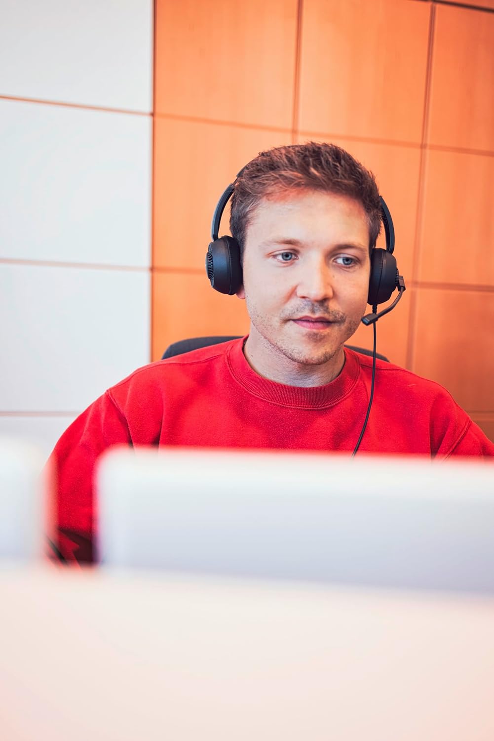 Speedlink METIS USB Stereo-Headset – leichtes Headset kabelgebunden mit Mikrofon und Kabelfernbedien