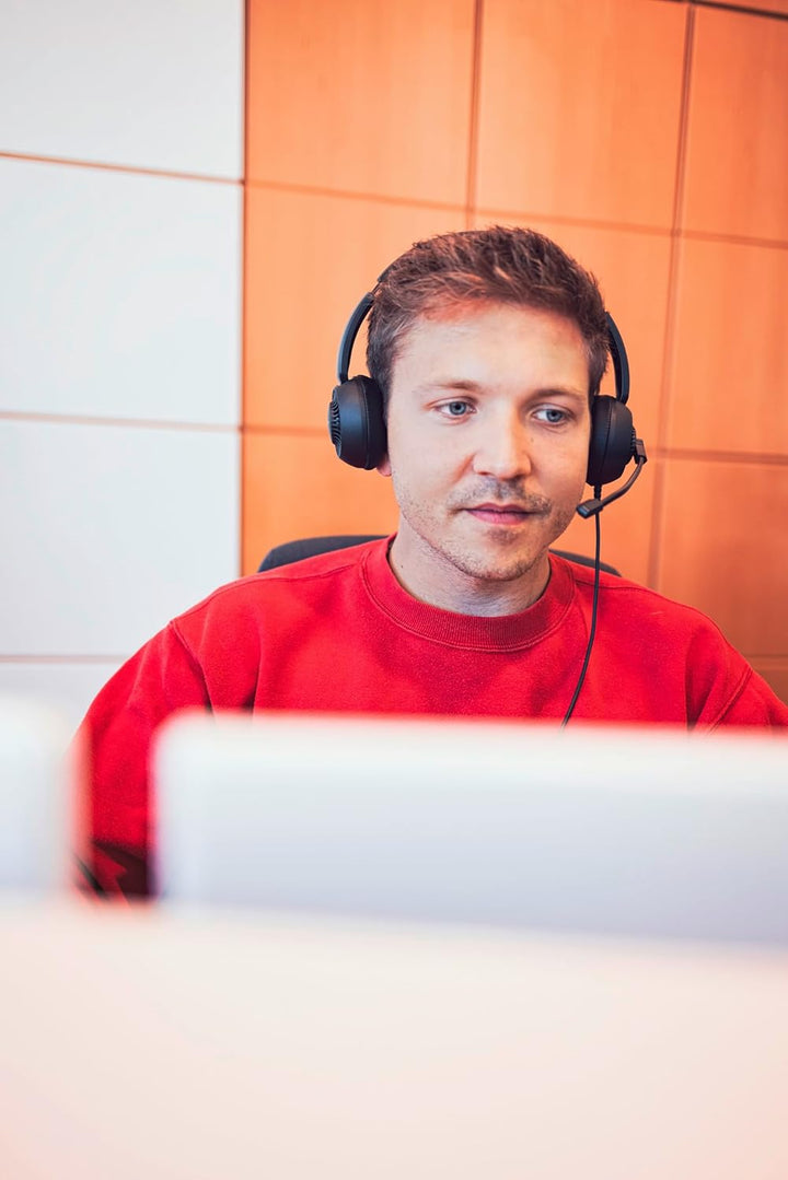 Speedlink METIS USB Stereo-Headset – leichtes Headset kabelgebunden mit Mikrofon und Kabelfernbedien