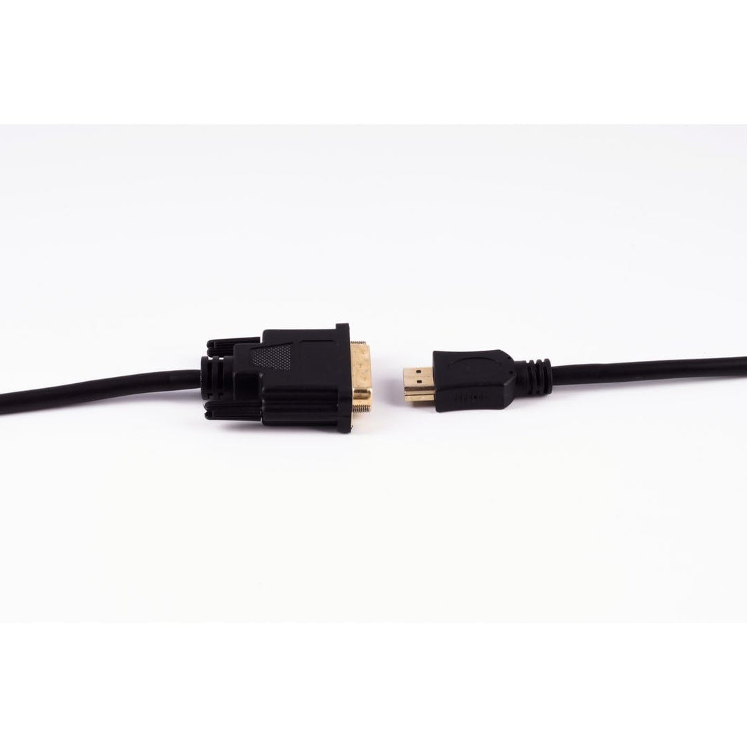 HDMI Stecker/DVI-D (24+1) Stecker verg. 5m 5,00m, 5,00m
