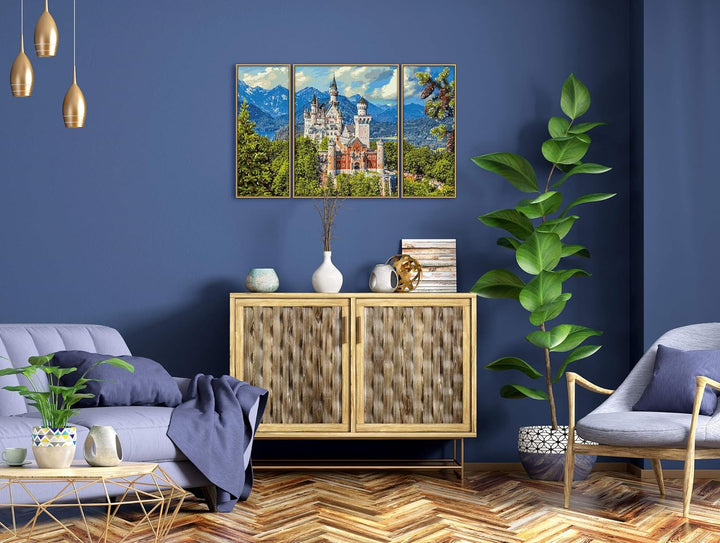 Schipper 609260837 Malen nach Zahlen - Schloss Neuschwanstein - Bilder malen für Erwachsene, inklusi