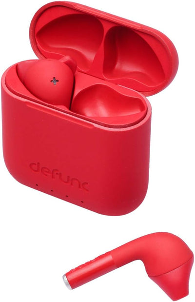 Defunc Wireless Earbuds True Go Slim IPX4 Wasserdicht In-Ear 5.0 Bluetooth Stereo-Ohrhörer mit integ