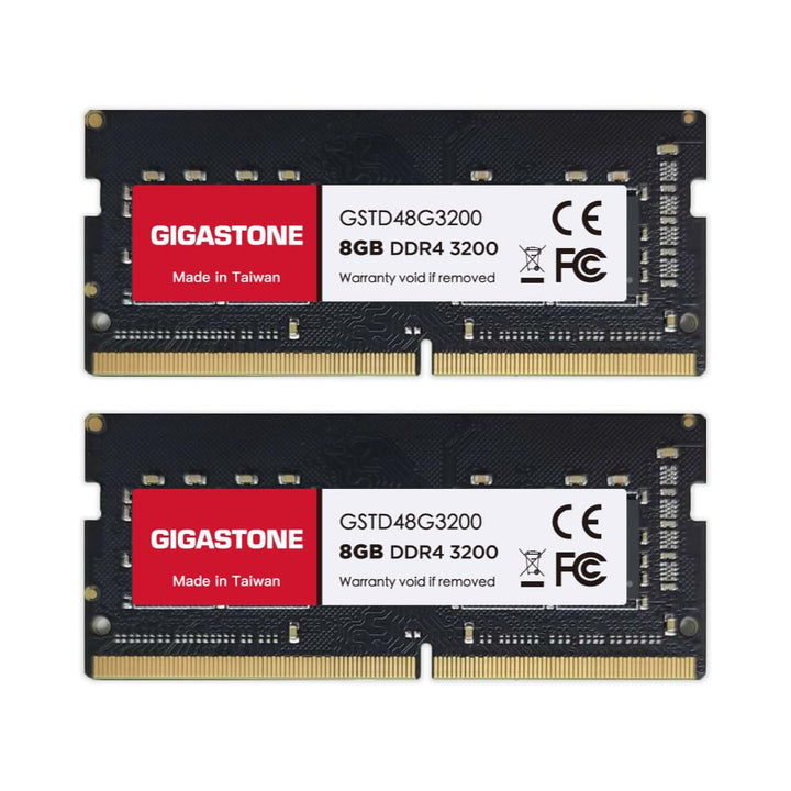【DDR4 RAM】 GIGASTONE 16GB Kit (2x8GB) DDR4 3200MHz (2933MHz or 2666MHz) PC4-25600(PC4-23400/21300) C