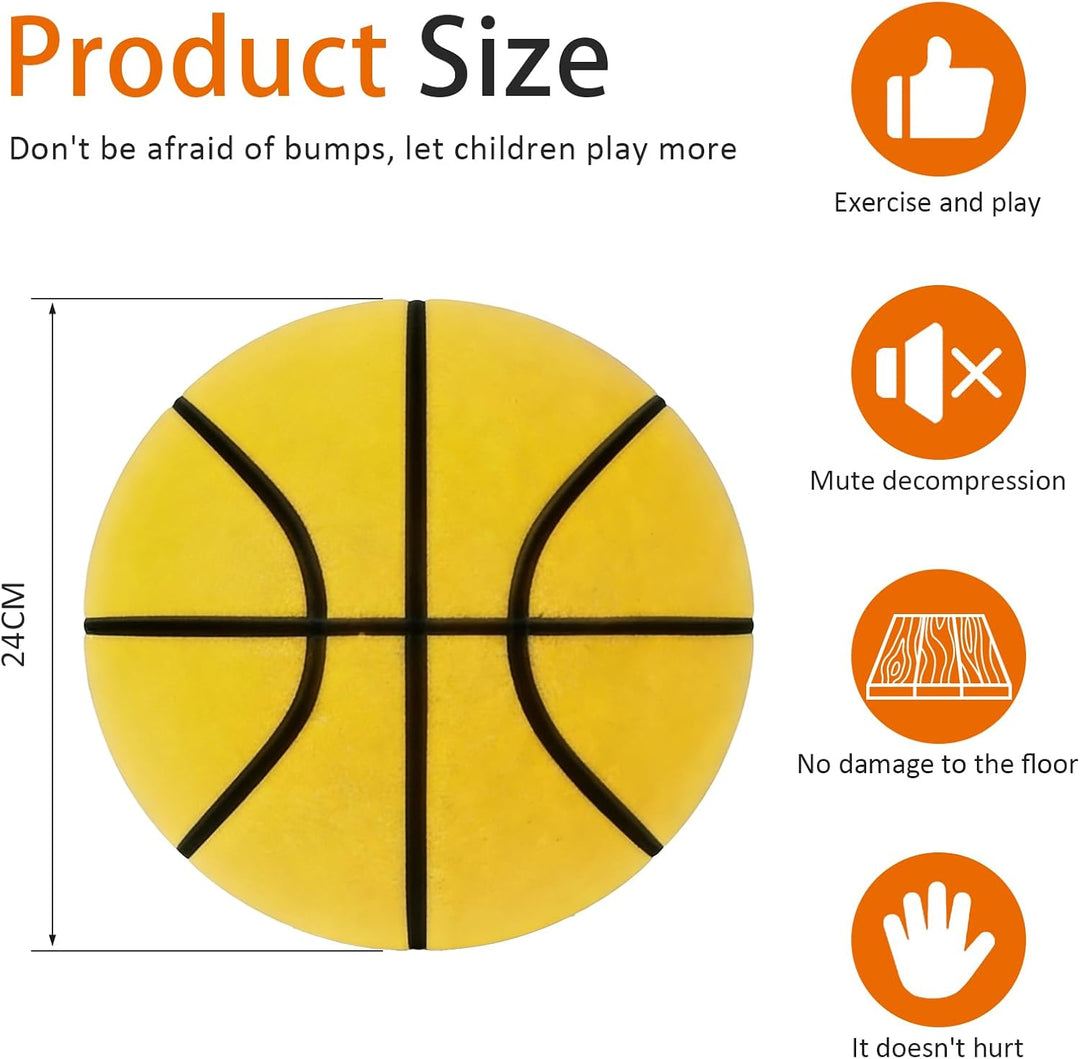 Silent Basketball, Lautlose Basketball, Schaumstoffball Für Das Training im Raum, Lightweight Traini