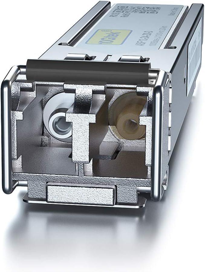 [4 Stück] 10Gtek® für Netgear Gigabit SFP SX Mulitmode AGM731F, 1000Base-SX 1G SFP LC Transceiver Mo