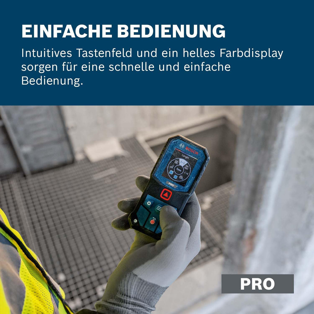 Bosch PRO GLM65-31 Laser-Entfernungsmesser, 65 m, IP65