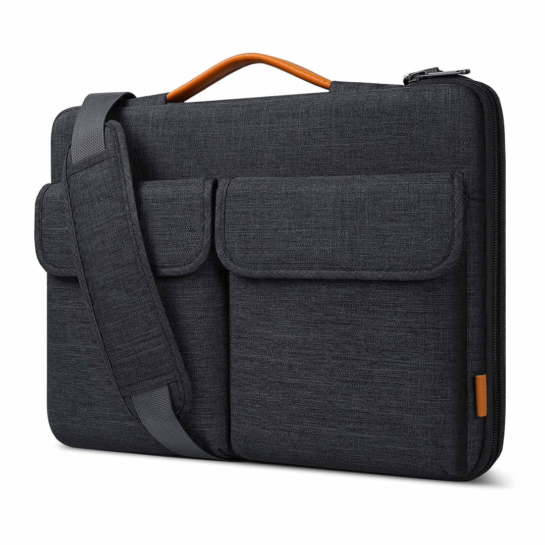 Inateck 360° Rundumschutz Laptoptasche Hülle Schultertasche Kompatibel mit 14 MacBook Pro M4/M3/M2/M