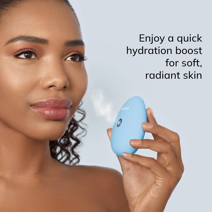 GESKE | SmartAppGuided™ Facial Hydration Refresher | 4 in 1 | Wasserzerstäuber | Gesichtsdampfer | W