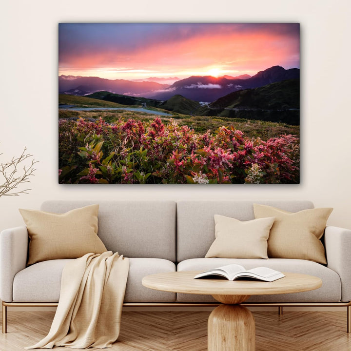 MuchoWow© Leinwände Gross 120x80 cm XXL Wall Decoration Bilder Schlafzimmer Deko Pictures Canvas Pai
