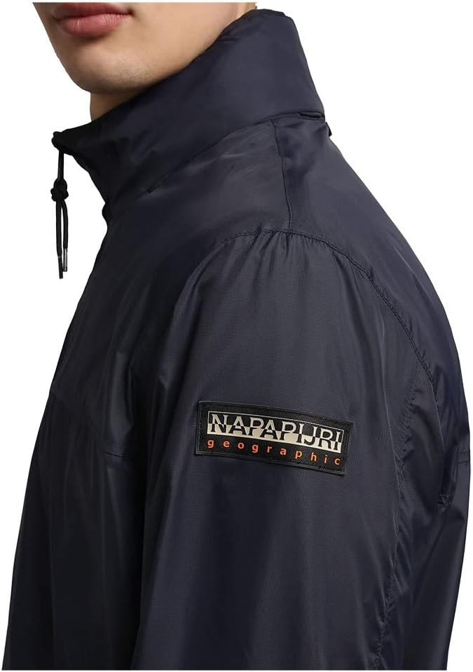 Napapijri Jacke A-Vallee Dunkelblau - M - Herren - Bekleidung - Modern-fit