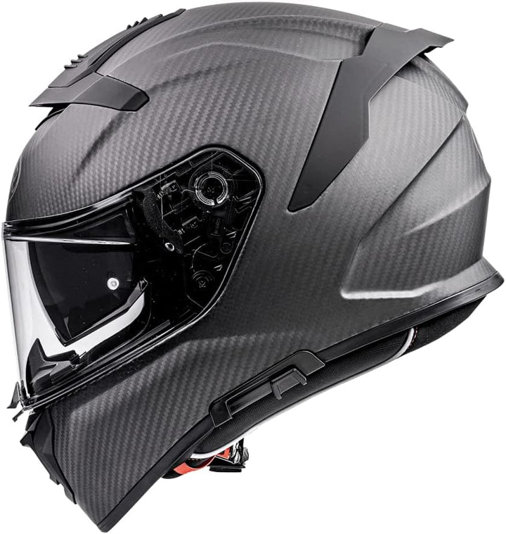 Premier Unisex-Adult Devil Vollständiger Helm XS CARBON BM, XS CARBON BM
