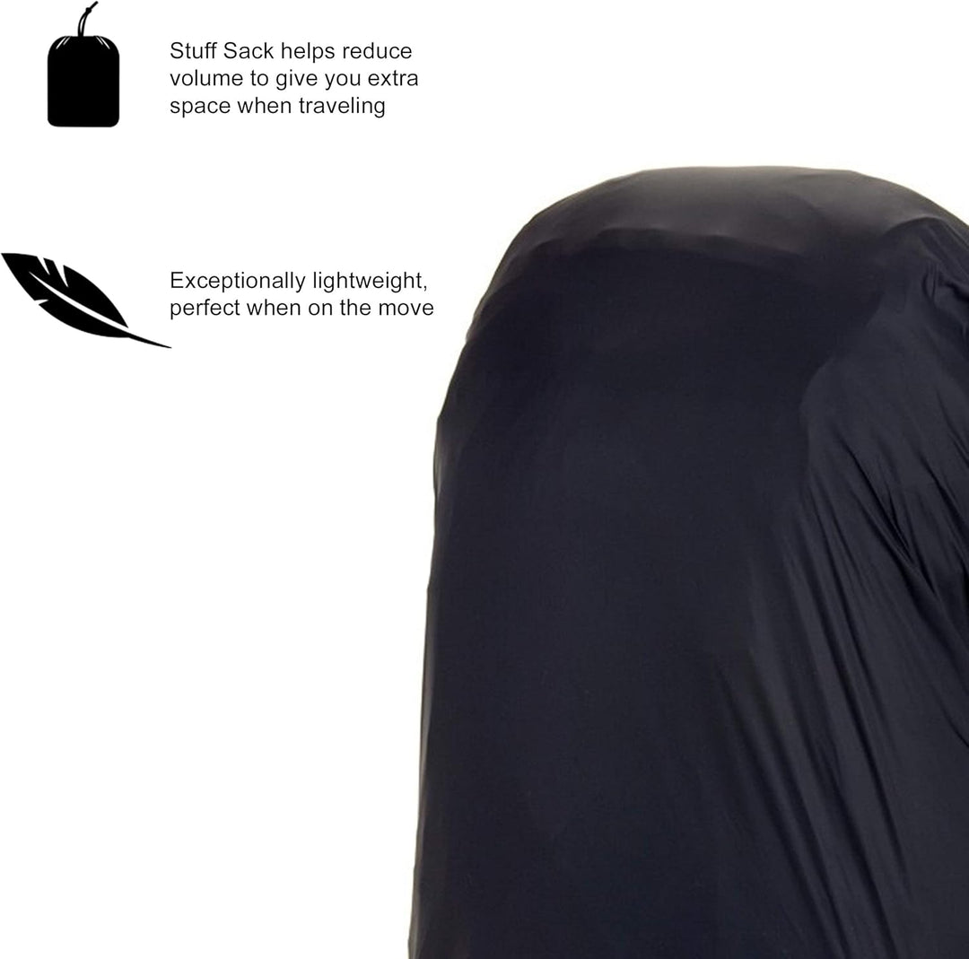 Snugpak | Aquacover | Waterproof Rucksack Cover (2023 Style) 25 Liter Schwarz, 25 Liter Schwarz