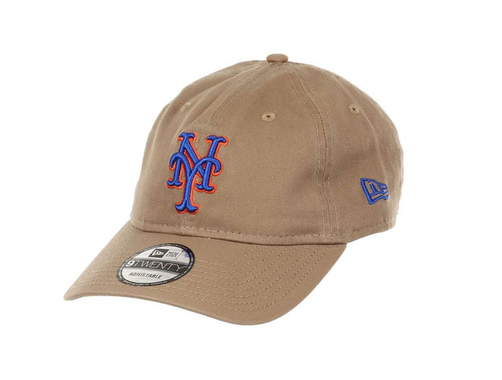 New Era 9Twenty Cap MLB Basecap Baseball Verstellbar Kappe 920-Mets-Khaki#30886 Einheitsgrösse, 920-