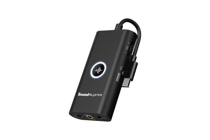 Creative Sound Blaster G3 Tragbare Konsolen-Gaming Externe Soundkarte USB-C DAC-Verstärker, kompatib
