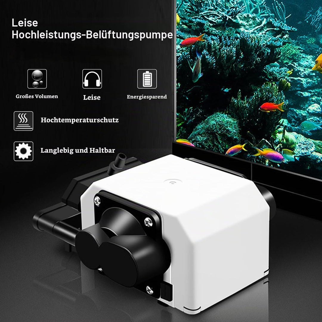 Air Assist Laser, Luftunterstützung für Lasergravierer und Gravierer 55L/min Einstellbarer Luftstrom
