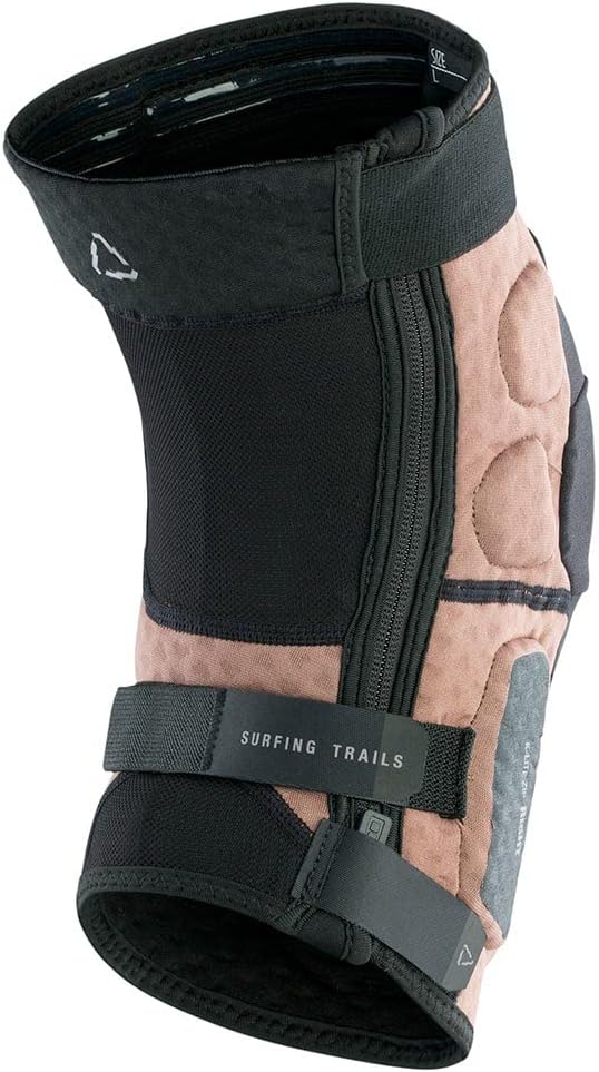 Ion K-Lite Zip Fahrrad Knieschoner Amber/schwarz 2024, L