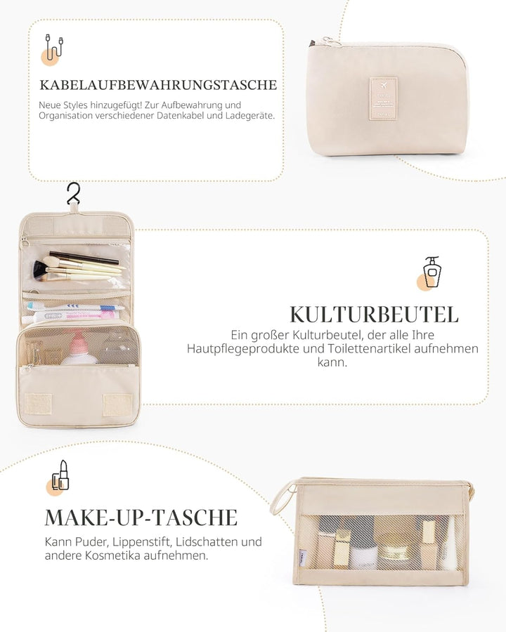 Anjing koffer Organizer 11-teilig, Packing Cubes, leichte Reisegepäck-Organizer, platzsparend, wasse