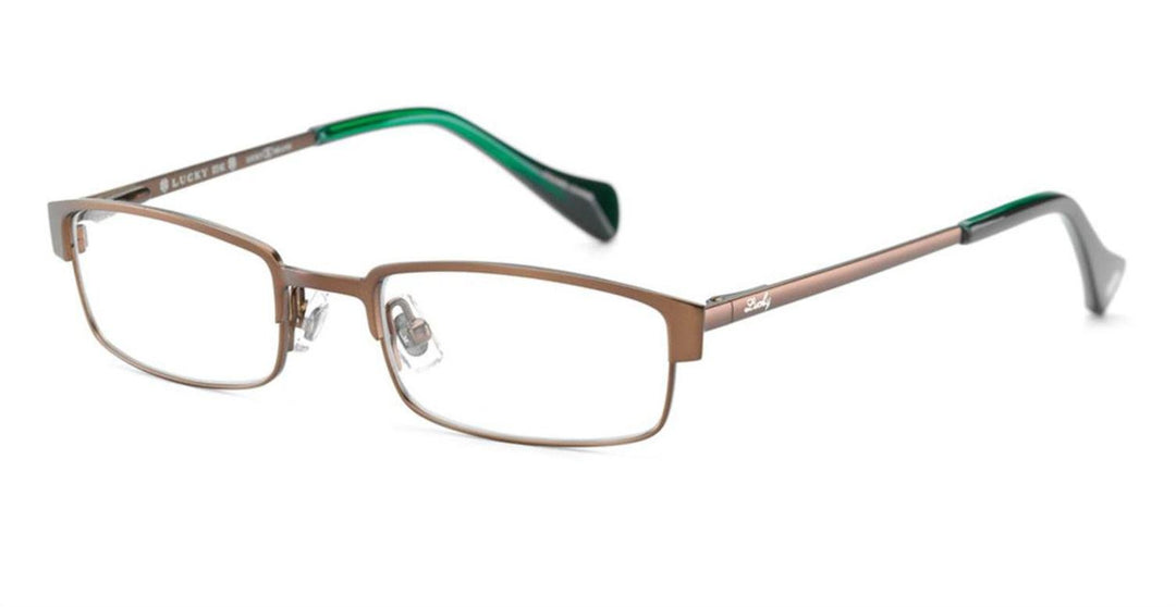 LUCKY BRAND Eyeglasses BREAK TIME Brown 48MM