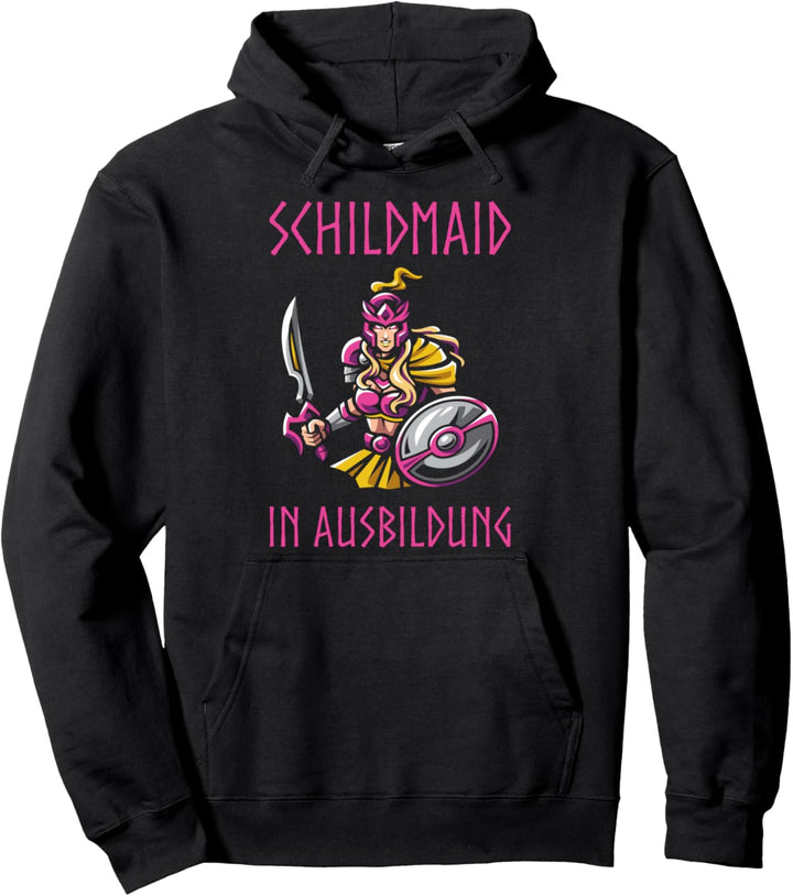 Schildmaid In Ausbildung Wikinger Spruch Pullover Hoodie