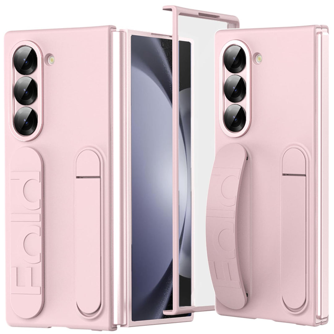 NINKI Für Samsung Galaxy Z Fold 5 hülle Armband Case mit Kickstand Galaxy fold 5 Wristband handyhüll