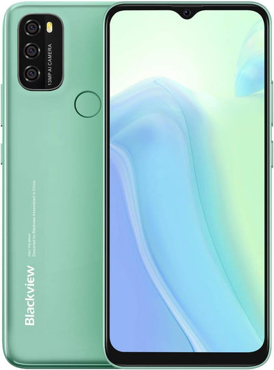 Blackview A70 Pro - Smartphone mit 5380 mAh Akkukapazität - Handy mit 6,517" HD+ Display - Unisoc T3