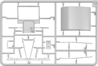 Mini Art 24010 1:24 Dt. Traktor D8506 m. Kabinendach - originalgetreue Nachbildung, Modellbau, Plast