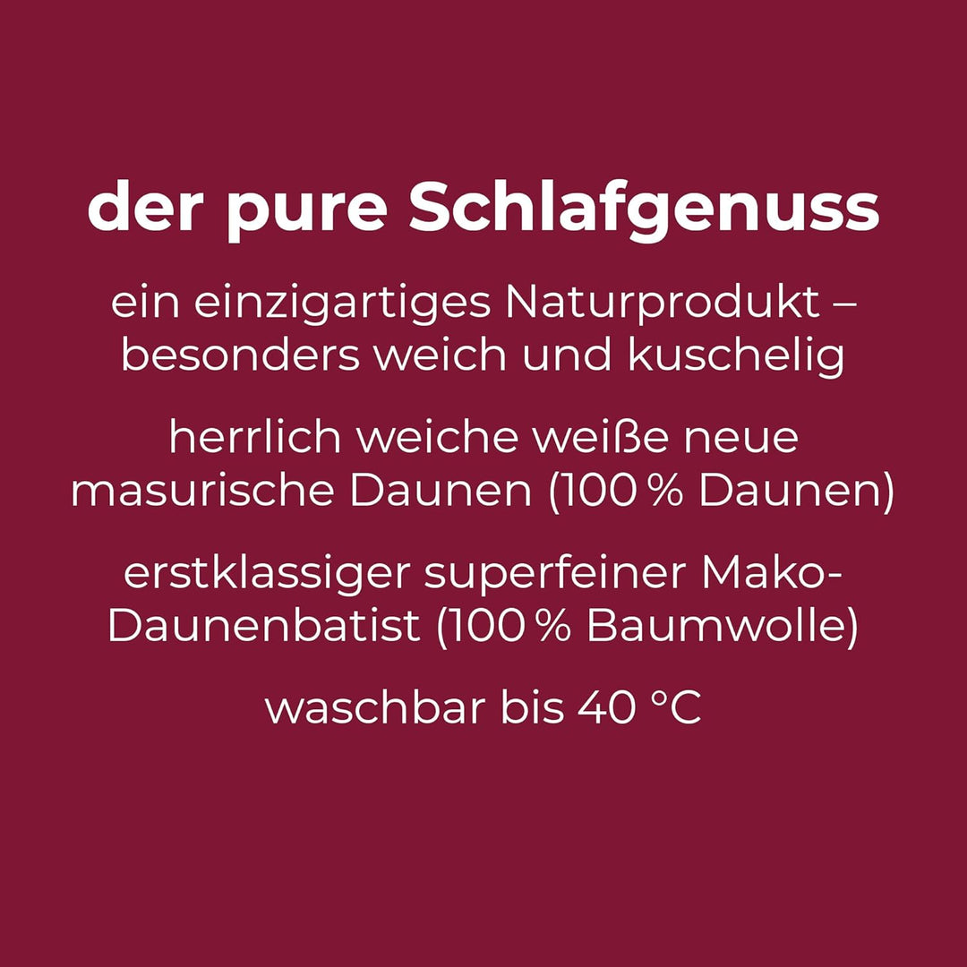 Centa Star Daunendecke Ambiente extra leicht, Füllung: 100% Daunen 155x220 cm, 155x220 cm