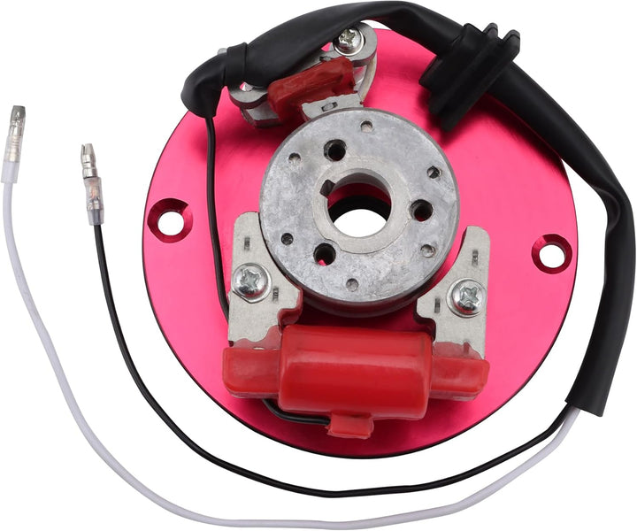 GOOFIT Motorrad-Magnetspulen interner Rotor Stator Kit Teil-Zubehör Ersatz für 50-150 cc Motor CDI C
