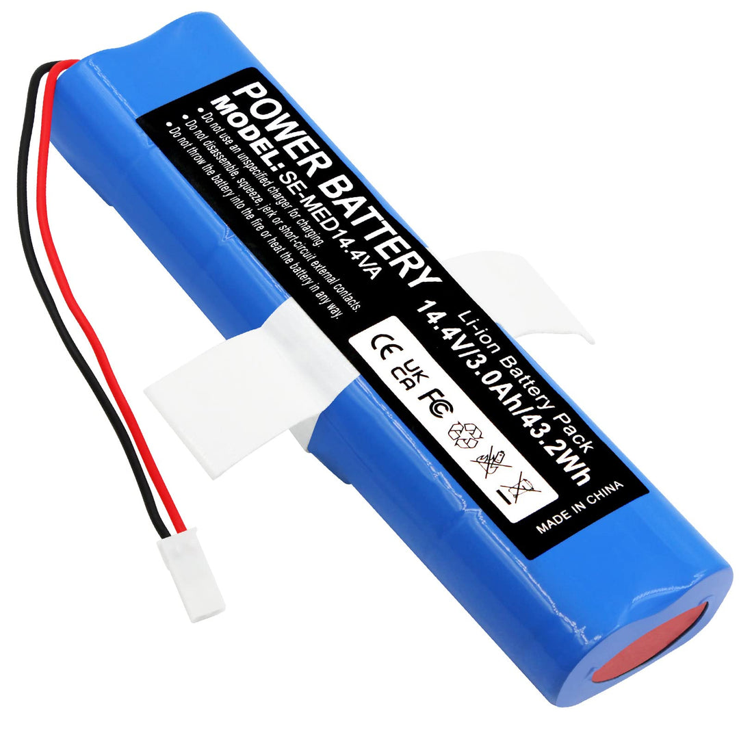 UURRPP Anwendbar für Medion 3000mAh 14,4V Li-ion Staubsauger Akku Ersatz Medion MD18500 MD18501 HJ08