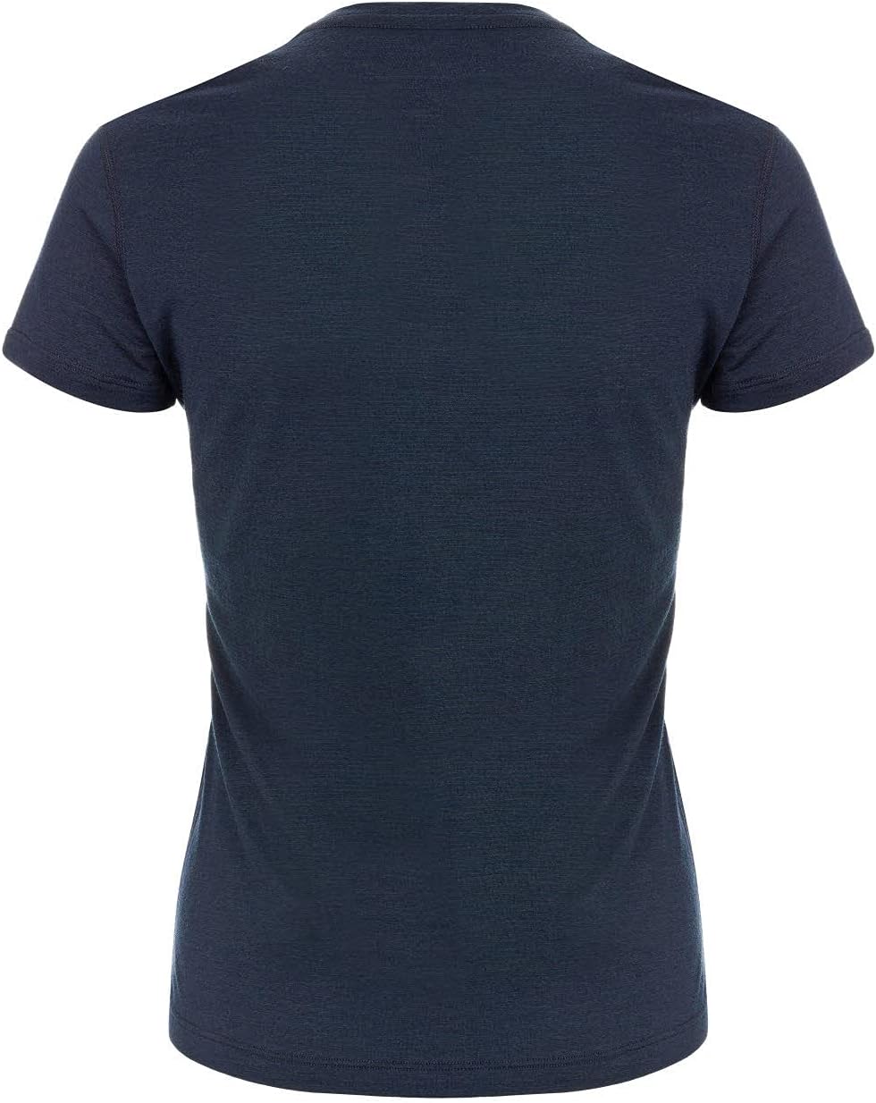 super.natural Dünnes Damen Kurzarm T-Shirt, Mit Merinowolle, W BASE TEE 140 Nachtblau XL, Nachtblau