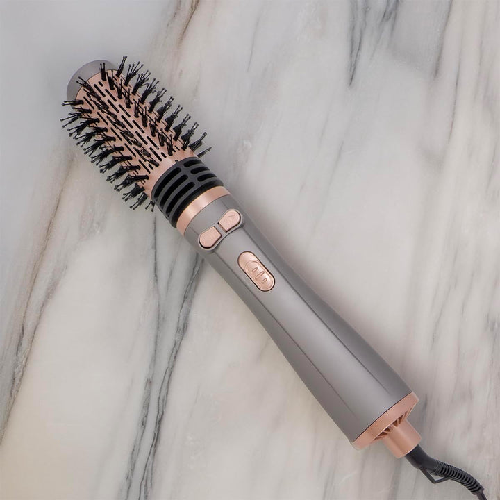 JOCCA – 3-in-1-Haartrocknerbürste | Trockner, Lockenwickler und Volumengeber | 3 Temperaturen, 2 Ges