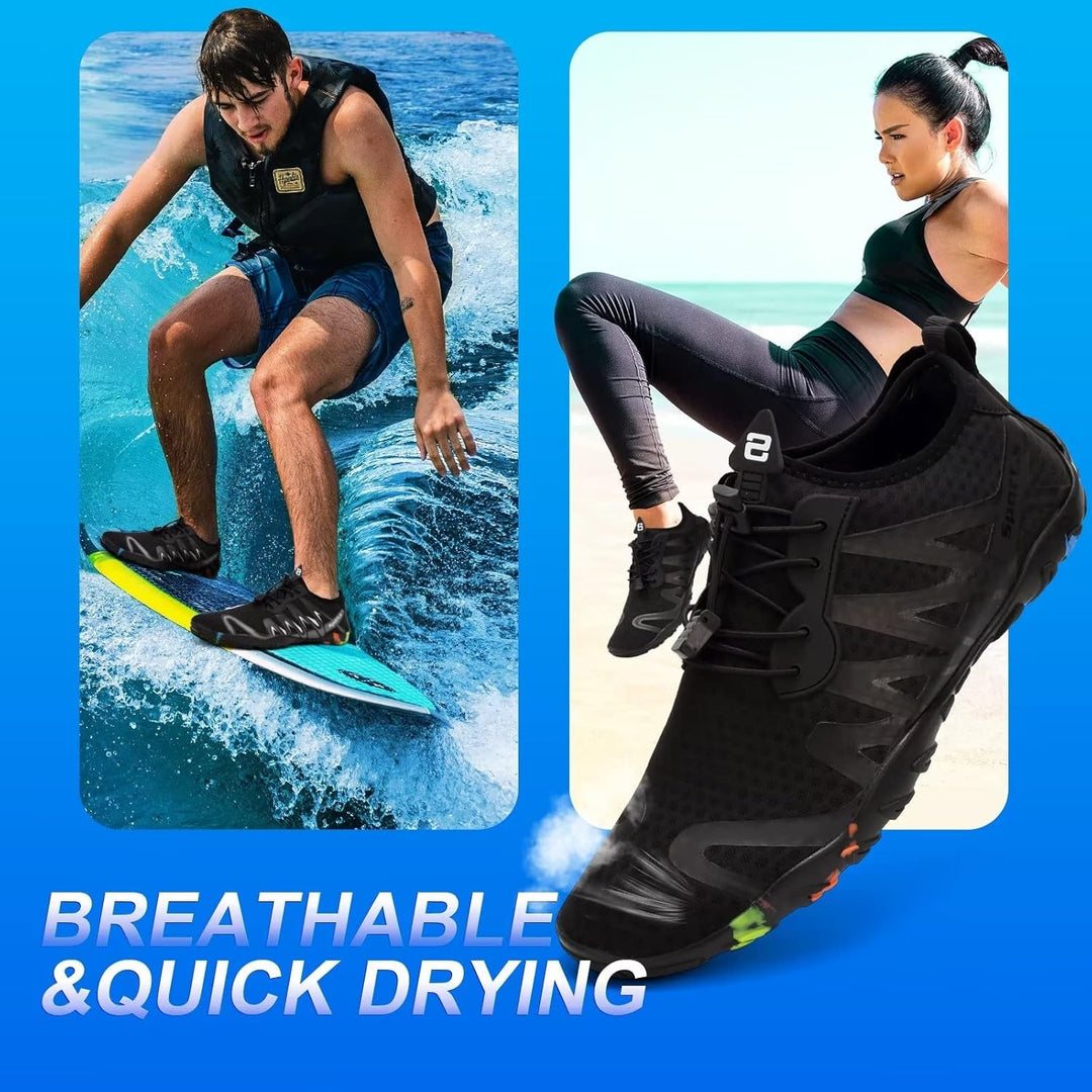 Mabove Strandschuhe Wasserschuhe Herren Damen Schnell Trocknen Surfschuhe Schwimmschuhe Aquaschuhe B