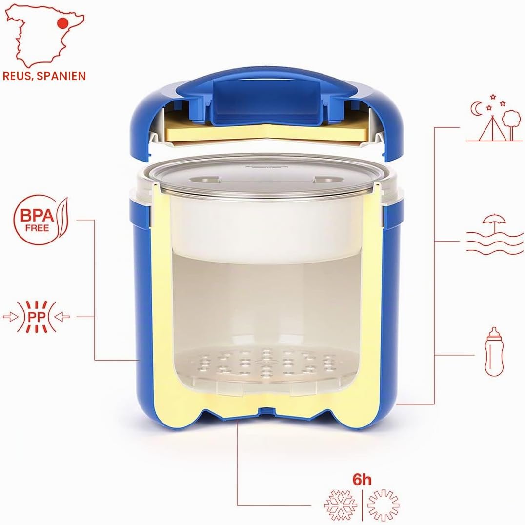 Valira Fun Frischhaltebox 4 L blau, 4 L Blau
