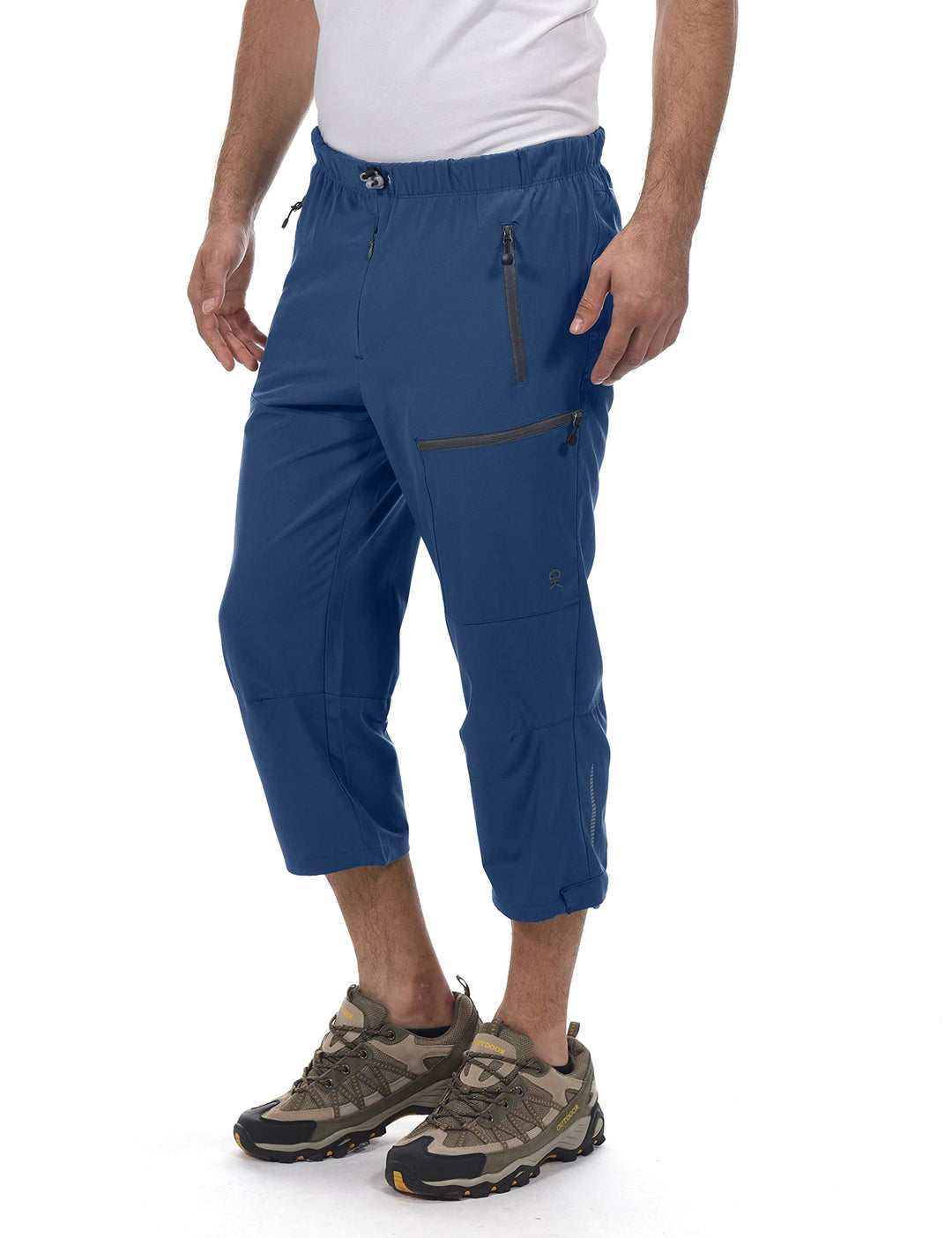 Little Donkey Andy Herren Outdoor Wanderhose Quick Dry 3/4 Capri Shorts Leichte Trekkinghose Wanderr