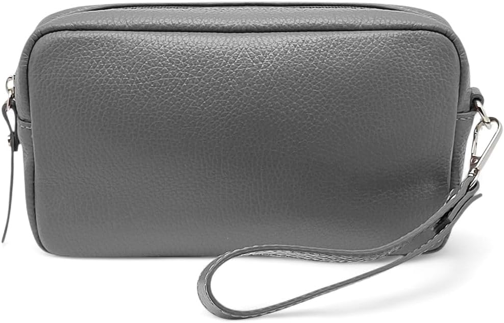 FAST WORLD SHOPPING ® Handtasche Echtes Leder Herren Tasche mit abnehmbarem Griff Handtasche Made In