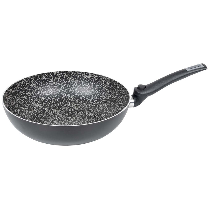 Bo-Camp Turn Wok schwarz 24 cm 24 cm Schwarz - Schwarz, 24 cm Schwarz - Schwarz