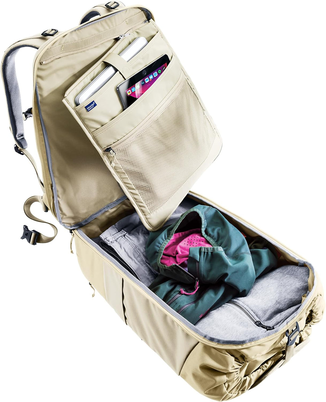 deuter Utilion 34+5 Rucksack mit Schuhfach Bone - Desert 34+5 L, Bone - Desert 34+5 L