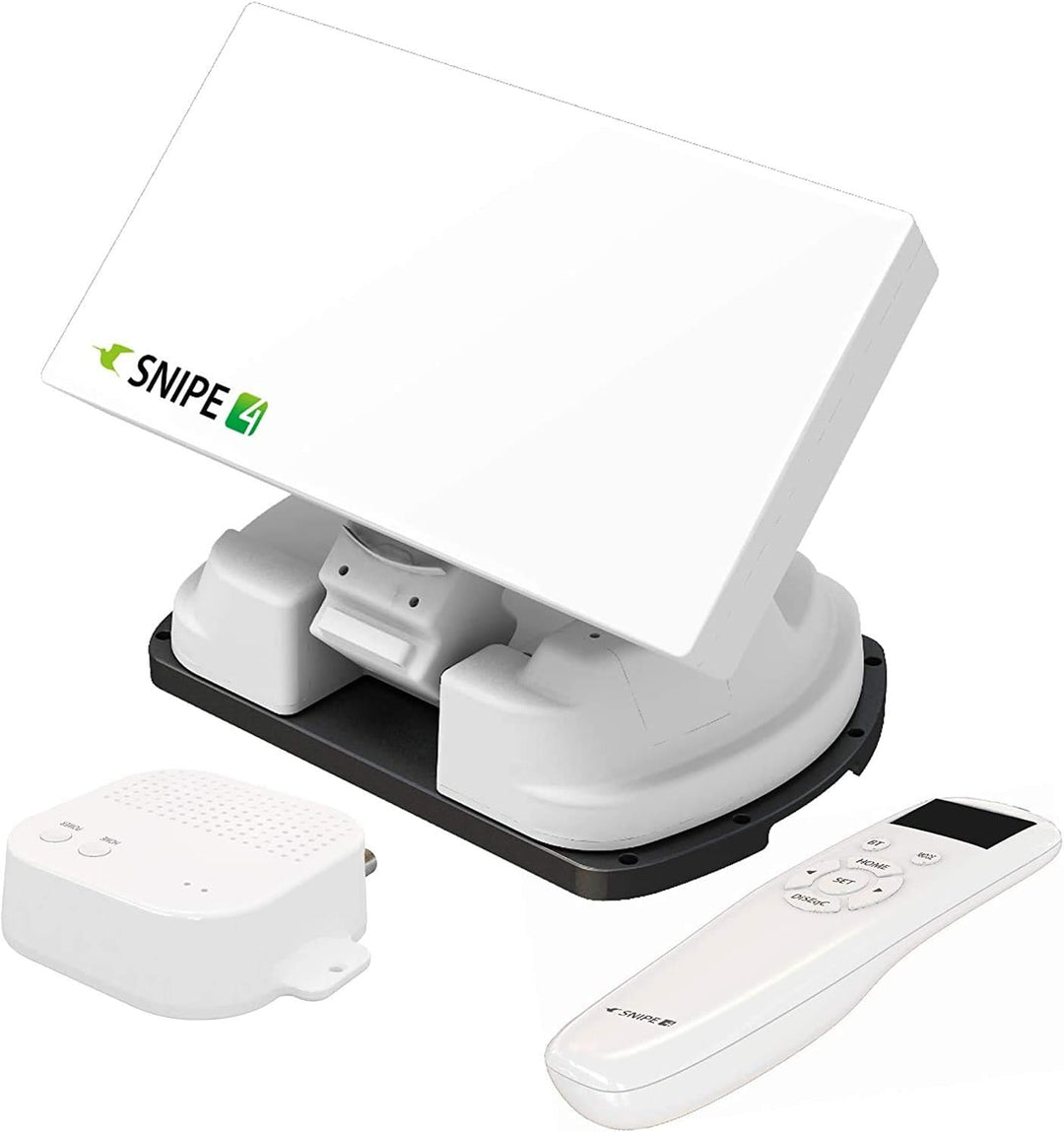 Selfsat Snipe 4 - Twin - Mit Bluetooth Fernbedienung und iOS / Android Steuerung Snipe 4 Twin, Snipe