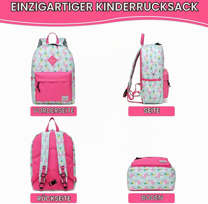 VASCHY Schulrucksack für Jungen und Mädchen, Kinderrucksack, Kinderrucksack, Kinderrucksack, Kinderr