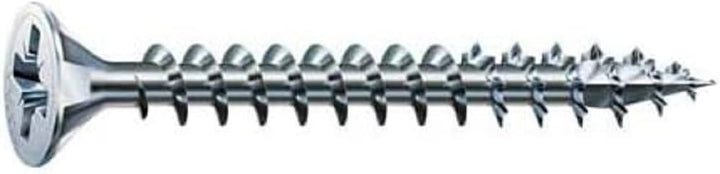 SPAX Universalschraube, 5,0 x 60 mm, 500 Stück, Kreuzschlitz Z2, Senkkopf, Vollgewinde, 4CUT, WIROX